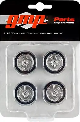 Gmp 18978 Custom Svt 7-spoke Wheels And Tires 4 Piece Set For 1/18 Scale Cars • $16.95