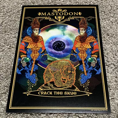 Mastodon Rare 7x10 Poster Crack The Sky Divinations Guitar Tab 2009 Hot!! OOP!! • $12.78