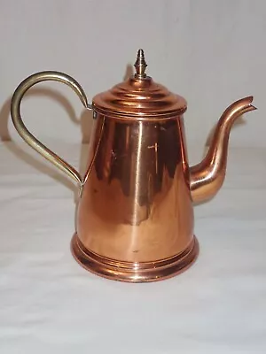 Vintage Daalderop Tiel Copper Coffee Pot Made In Holland • $15