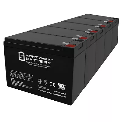 Mighty Max 12V 10AH SLA Battery Replaces Razor Bella Betty Daisy Vapor - 5 Pack • $109.99