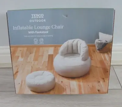 £24.99 • Buy Bnib Inflatable Lounge Chair & Footstool 