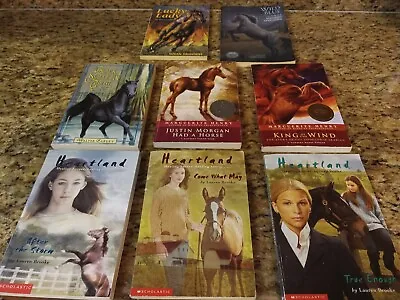 Lot Of 8 Children's Books Horses Heartland Marguerite Henry + • $10.52