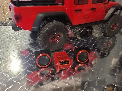 Sac City Beats RC Scale Bluetooth Mini Dual Speaker Subwoofer For RC Cars • $6.99