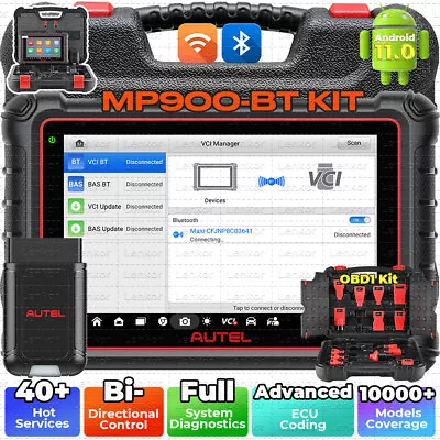 2024 Autel MaxiPRO MP900-BT KIT OE ECU Coding Car Diagnostic Scanner DoIP CAN-FD • $909