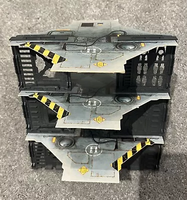 Games Workshop 1995 Necromunda Warhammer 40k Card Building Scenery Terrain • £18.95