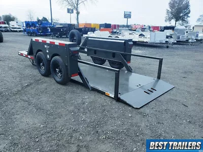 2024 Anderson Trailer HGL T Ground Loading Trailer 6 X 16 Drop Deck For Forklift • $19995