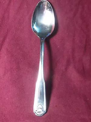 Farberware Stainless SET OF 6 CAMBRIDGE SHELL OVAL SOUP SPOONS  7 1/4  No Mono • $17.50