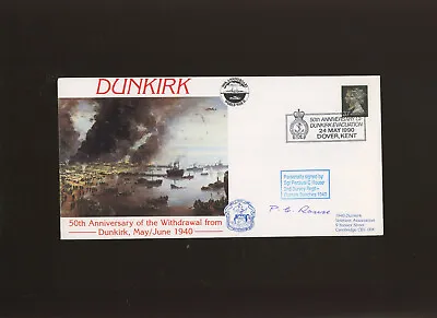£4.99 • Buy 1990 Operation Dynamo Cover Signed Sgt Percival C Rouse - 2nd Survey Regt
