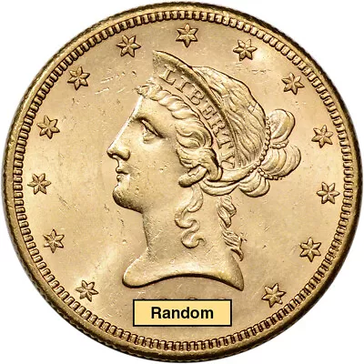 US Gold $10 Liberty Head Eagle - BU - Random Date • $1220.23