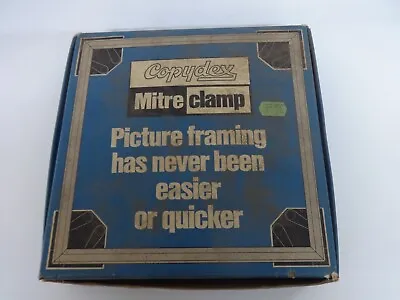 Vintage Copydex Mitre Clamp Picture Framing Kit 4 Clamps • £9.99