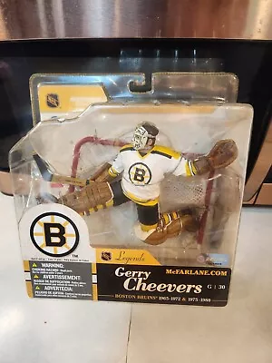 Gerry Cheevers 30 Bruins NHL Series 1 McFarlane Variant Figure 021424AST8 • $64