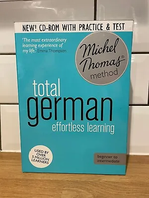 Total German With The Michel Thomas Method Inc Practice & Test Complete Rrp £90 • £18