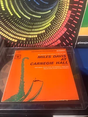 Miles Davis  At Carnegie Hall  1962 Columbia 2-eye Mono Lp • $6