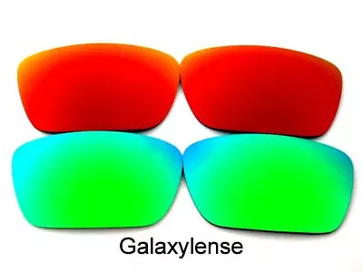 Galaxy Replacement Lenses For Oakley Fuel Cell Sunglasses Red&Green Polarized • $11.68