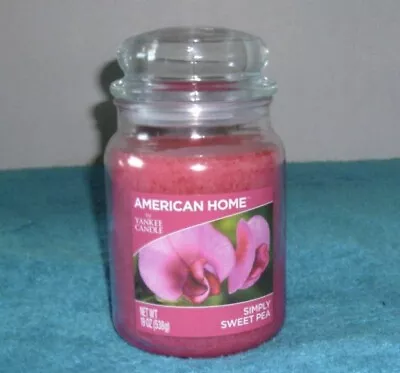 American Home By YANKEE CANDLE 19oz. Simply Sweet Pea. • £24.32