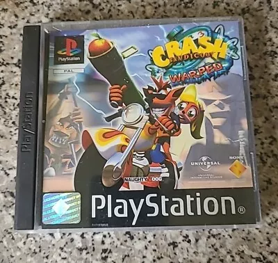 Crash Bandicoot 3 : Warped (Sony PlayStation 1 1998) - European Version • £10