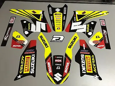 SUZUKI RMZ 250 2004 2005 2006 Super Durable MX Graphics Decals Stickers. • $85.47