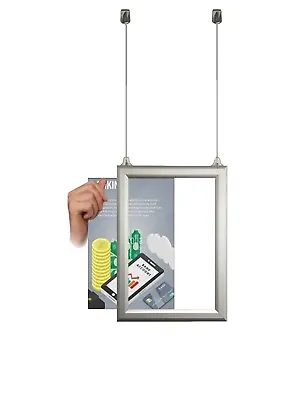 Snap Frames Picture Poster Slide In Frames Holders Displays Retail Notice Boards • £79.99