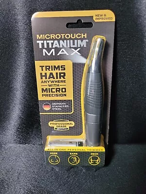 MicroTouch Titanium Max Micro-Precision Trimmer For The Ultimate Groom New • $9.26