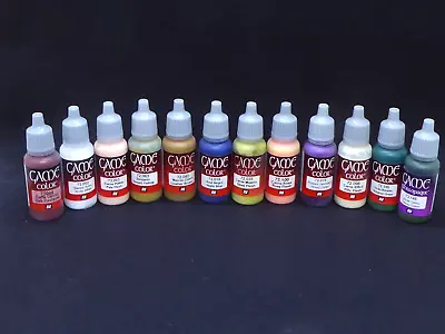 Set Of 12 Vallejo Game Color Paints - Full • £26.49