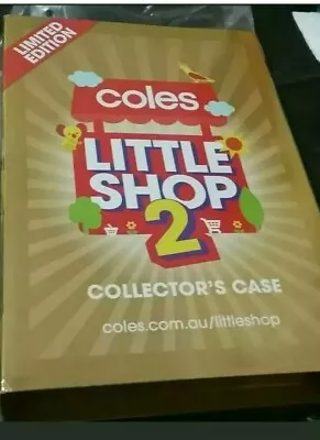 Coles Little Shop 2 Limited Edition Rare Gold Case Full Set With Golden Trolley • $200