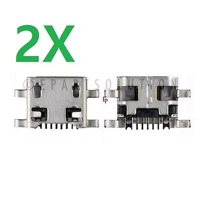 2X LG K8 V VS500 Micro Charger Charging Port Connector Dock Socket USB Port USA • $6.18