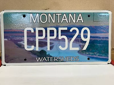 Watersheds Montana License Plate • $8