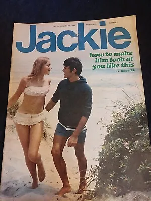 Rare Vintage JACKIE Magazine 9th AUGUST 1969 Peter Sarstedt Cliff Marmalade J713 • £16