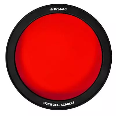 Profoto Off Camera Flash (OCF) II Gel Scarlet #101047 • $70