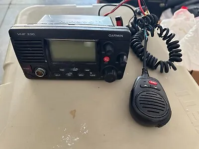 Garmin VHF 200 Marine Radio • $115