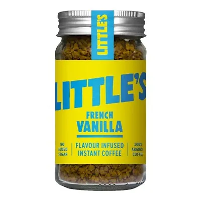 £6.95 • Buy Little's French Vanilla Flavour Infused Instant Coffee 50g (WGBDRINCOFFGROUVANI)