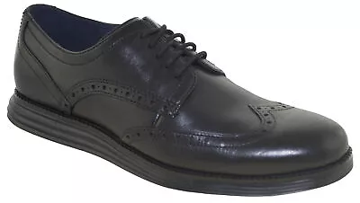 Cole Haan Men's OriginalGrand Wingtip Oxford Black Style C27984 • $89.99