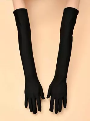 Solid Long Gloves Women Above Elbow • $10.60