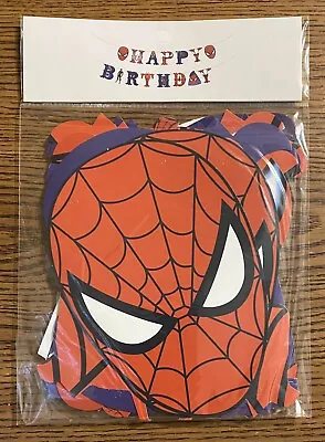 Spider-Man Happy Birthday Banner Marvel Comics ￼ • $2.49