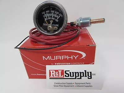 12ft Murphy 20t-250-12-1/2 10702046  250 Degree Temperature Gauge • $89.19