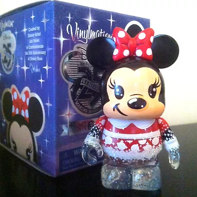 Disney Store Vinylmation 3  25th Anniversary Minnie Mouse Collectible Toy Figure • $31.99