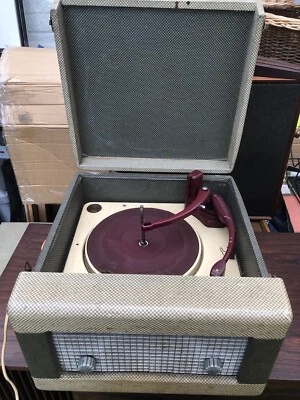 £35 • Buy Vintage Mid Century Portable Collaro High Fidelity Model RC54 Record Deck Player