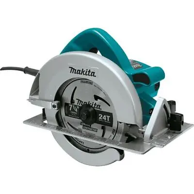 Makita Circular Saw 7-1/4 In. 15 Amp Dust Port 2 LED 24T Carbide Blade Corded • $199.89