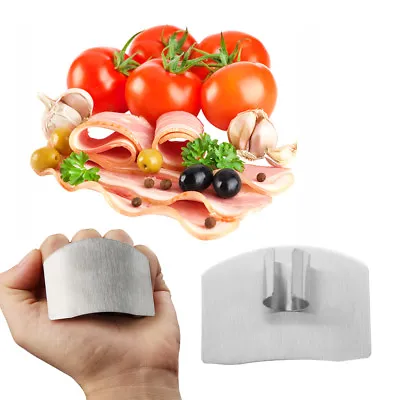 Guards Finger Metal Protection Tranchage Shield Cutting Onion Kitchen Meals • $6.83