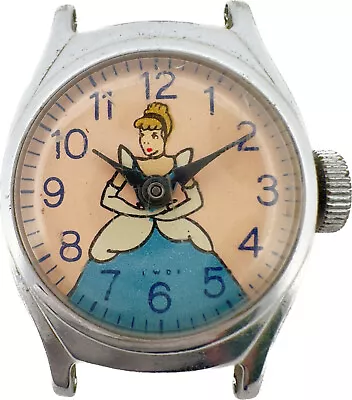 Vintage Cinderella Children's Mechanical Wristwatch US Time USA Running • $20