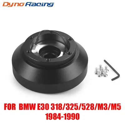 Steering Wheel Mount Short Hub Adapter For 1984-1990 BMW E30 318/325/528/M3/M5 • $38.16