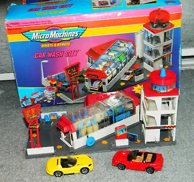 Micro Machines Galoob Car Wash City Great Condition Complete 1993 Boxed • $33.50