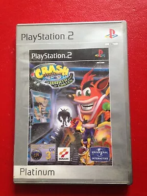 Sony PlayStation 2 PS 2 Game Complete Crash Bandicoot The Wrath Of Cortex • £6.99