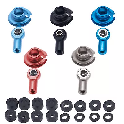 4sets Of Shock Absorber Parts Shock End Cup Clip For Rc Car 1/10 ECX 2WD Series • $9.99