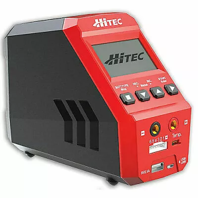 RDX1 Multi-Chemistry AC/DC Battery Fast Peak Charger/Discharger Hitec HRC44245 • $71.99