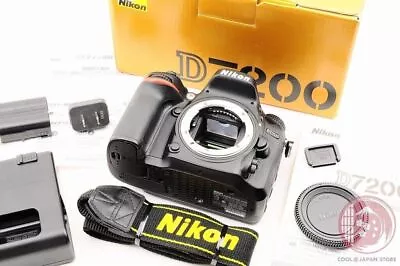 [ 14206 Shots MINT In Box ] Nikon D7200 24.2 MP Digital SLR Camera Japan Ca00 • $751.28
