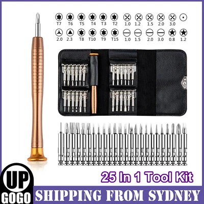 $5.95 • Buy 25 In 1 Screwdriver Kit Mini Small Repair Precision Screwdriver Tool Kit Set Fix