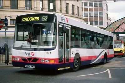 Bus Photo - First Mainline South Yorkshire Sheffield 804 S804RWG Volvo Wright • £1.19