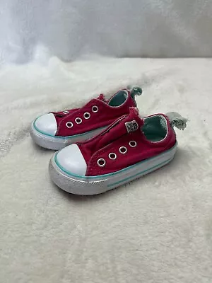 Converse All Stars Hot Pink Baby Shoes UK 5 Toddler • £9.99