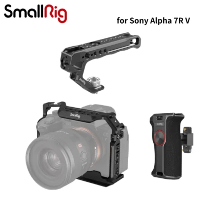 $196.99 • Buy SmallRig Full Camera Cage+ARRI Top Handle/Rotating NATO Handle For Sony A7R V